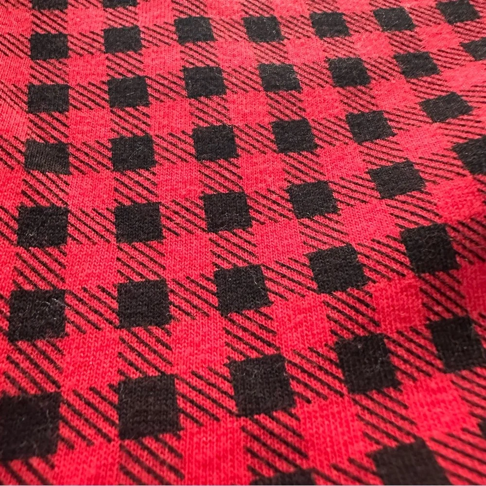 Cat & Jack Toddler Dress | Red and Black Check | Girls Size 18 M - Picture 3 of 4